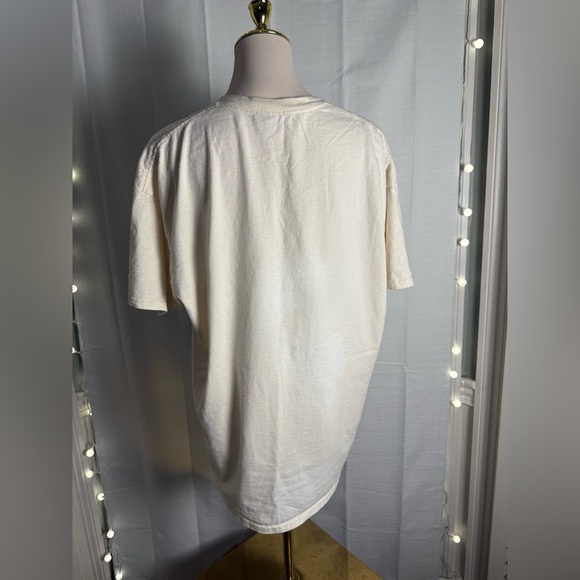 Cream Collegiate Short Sleeve Tee - Picture 2 of 7